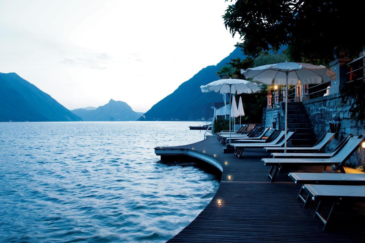 Hotel Stella D'Italia Valsolda Bagian luar foto